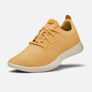 AllBirds Yellow Wool Runners